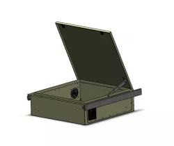 Control panel cabinet