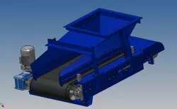 Conveyor belt feeder
