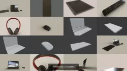 Electronics 3D Model Collection
