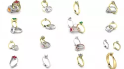 Engagemt Ring Collection High Quality models 