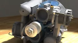 Engine Mount Twin