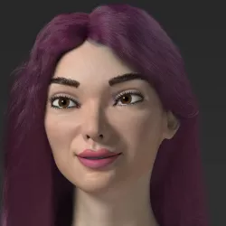 EVA  3D Womean mod 3D model