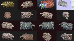 Falcon heads collection 