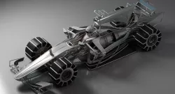 Formula 1 Car Concept 3D model