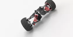 FRONT AXLE WITH SUSPENSION