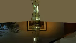 glass vase