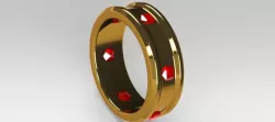 Gold and Ruby Ring