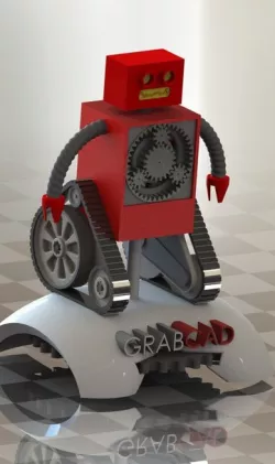 Grabby the Robot with Planetary Gears