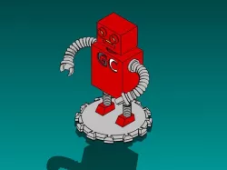 GrabCAD mascot contest entry
