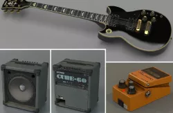 Guitar player combo 3D Model Collection