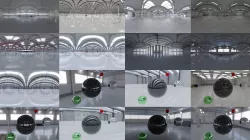 HDRI - Warehouse collection Texture
