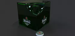 Heineken cube
