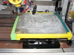 Improved glass plate fixture