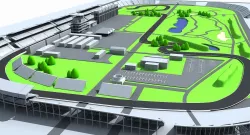 Indianapolis Motor Speed Way 3D model