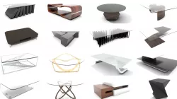 Interior Design PBR Tables Collection  