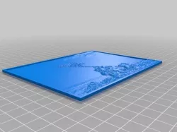 Iwo Jima Lithopane