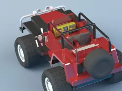 Jeep toy model
