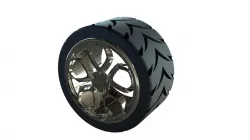 Lamborghini Alloy Wheel and tire design
