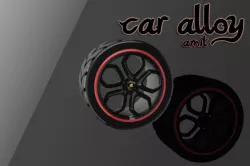 Lamborghini Alloy Wheel with Tire- amu