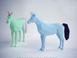 Low Poly Unicorn