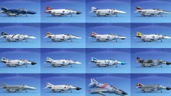 McDonnell Douglas F-4 Phantom II Fighter Jets 3D Model Collection