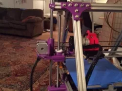 Modifications for Bind-Reducing X-ends with Makers Tool Works Leadscrews For MendelMax and 10mm Rods