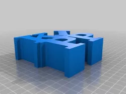My Customized WORD Sculpture