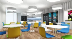 Office Tea Point Interior 2 3D model