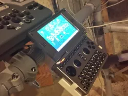 Open Pandora handheld computer mount.