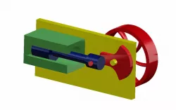 oscillating steam engine