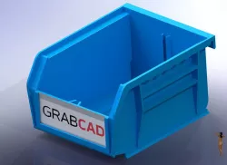 Plastic Storage Bin