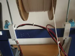 Prusa i3 Single sheet frame brace and spool holder