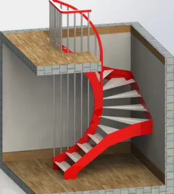 Sheet Metal - Stair