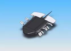 Skate fish robot 