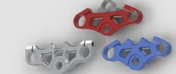 Some kind of triple clamp CBR 250 RR