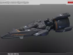Spaceship Frigate Collection II 