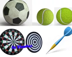 Sport equipments Collection - PBR  Game-Ready 