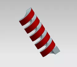 Square Helix Spring