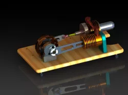 STIRLING ENGINE MODEL