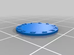 Submerged clock