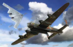 Two Bombers, no models, just a render.