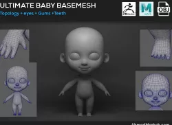 Ultimate Baby Base Mesh 3D model