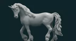 Unicorn 3D model
