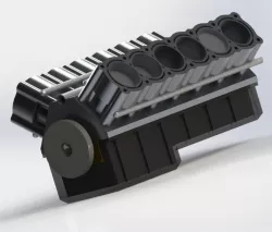 V-12 Engine 