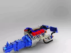 V8 Engine 