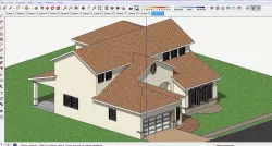 Villa A8 - 3d cad sketchup dwg jpg 3ds max 3D model