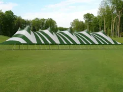 100' x 200' Tension Tent - Striped