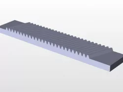 2.5 module helical rack