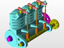 3 Cylinder Engine