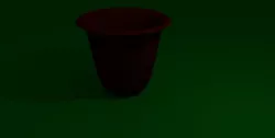 3D Pot Low-poly  3D model